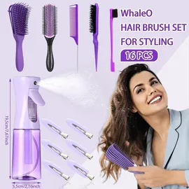 luxuskollektion Haarbürsten Set Lockenbürste Entwirrbürste