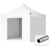 TOOLPORT 3x3m - ohne Seitenteile premium Dach Faltpavillon, schwer
