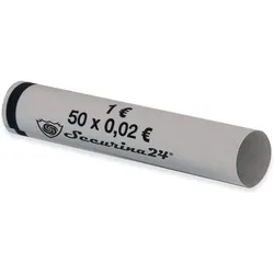 Münzhülsen 2 Cent  - Securina24® (2 Cent - 300 Stück)