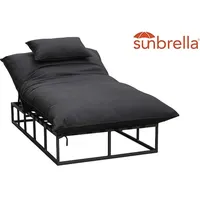 Clemento nina moghaddam collection CLEMENTO Bona Loungeliege Hoch Aluminium/Sunbrella