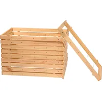 Dobar Holz-Rähmchen 10er-Set für Einraumbeuten 33 cm x 3