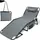 deluxe4home Sonnenliege 5-stufig verstellbar 200 x 65 x 30 cm Grau