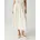 Midirock Damen Ronna Flow Beige/Weiß 38
