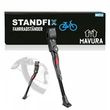 MAVURA Fahrradständer STANDFIX Fahrradständer Seitenständer Fahrrad Hinterbau-Ständer, Verstellbar E-Bike Zoll Universal