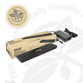 Club 3D USB Gen1 Typ-C Triple Display DP Alt Mode PD Dockingstation 120W