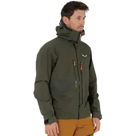 Salewa Sella 3l PTX Jacke (Größe XXL, oliv)