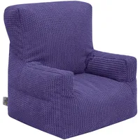 Ready Steady Bed Kindersessel | Sessel für Kinder weiche sicherer Sitz zum Spielen für Ihr Kind | Ergonomisch gestalteter Kleinkind Kindermöbel | Kindersitzsack Cord mit Füllung (Lila)