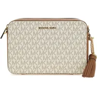 Michael Kors Jet Set Medium Camera Bag vanilla