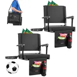Vevor Stadionsitz tragbarer Tribünenstuhl 474,98 mm