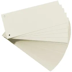 Herlitz 10843654, Weiß, Karton, 100 Stück(e)