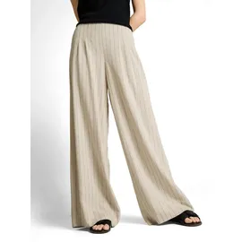 Tom Tailor Wide Leg Hose Beige M