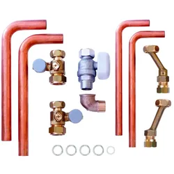 Vaillant VCW-Installationsset Auf-/Unterputz Rohre kürzbar 0020201895