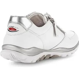 Gabor Sneaker Low Damen Weiß/Silber 41