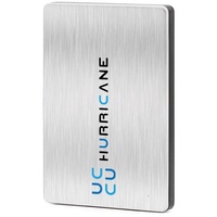HURRICANE MD25C3 Tragbare Externe Festplatte 1TB 2,5" USB C externe HDD-Festplatte (1TB) 2,5", für Laptop smart TV PS4 PS5 Xbox, kompatibel mit Windows Mac und Linux silberfarben