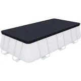 BESTWAY Pool-Abdeckplane Grau 404x201 cm