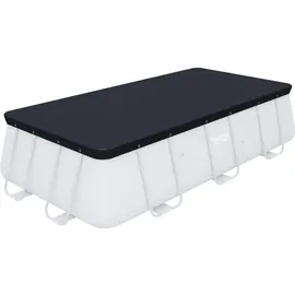 BESTWAY Pool-Abdeckplane Grau 404x201 cm
