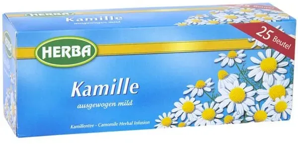 Herba Kräutertee Kamille 25 Tassenportion