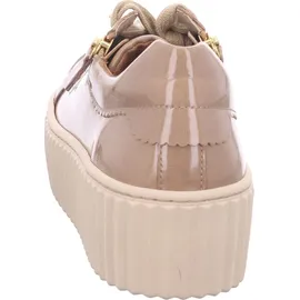 Gabor Plateau Schnürschuhe in gold - Gr.: 38