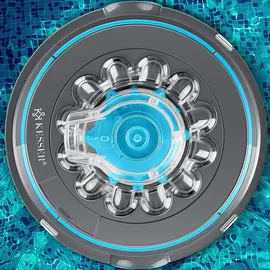 Kesser Poolroboter Aqua-9000 Anthrazit/Türkis inkl. Transporttasche