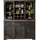 Innostyle Vitrine Buffet Jasmin 166 x 48 x 204 cm Grau
