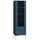 Lomadox Vitrine MONTPELLIER-131 190 x 55 x 40 cm Blau