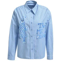 Milano Italy Funktionsbluse blau 40