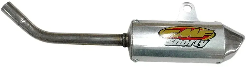 Fmf Powercore 2 Shorty Stainless Steel 125sx 04-10/150sx 09-10 Nicht Homologierter Slip-on-schalldämpfer - Silver - Not Homologated