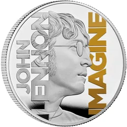 1oz Silbermünze "The Beatles – John Lennon"