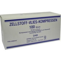 KERMA Verbandstoff GmbH ZELLSTOFF VLIES-KOMPRESSEN 12LG.10X10CM unsteril