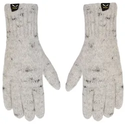 Salewa Woll-Handschuhe Walk Wool - warm, 100% wolle - hellgrau Damen