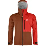 Ortovox Herren Ortler Jacke (Größe S, braun)
