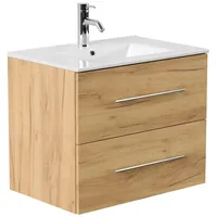 Posseik Badmöbel Waschplatz "Homeline 70" Eiche Gold