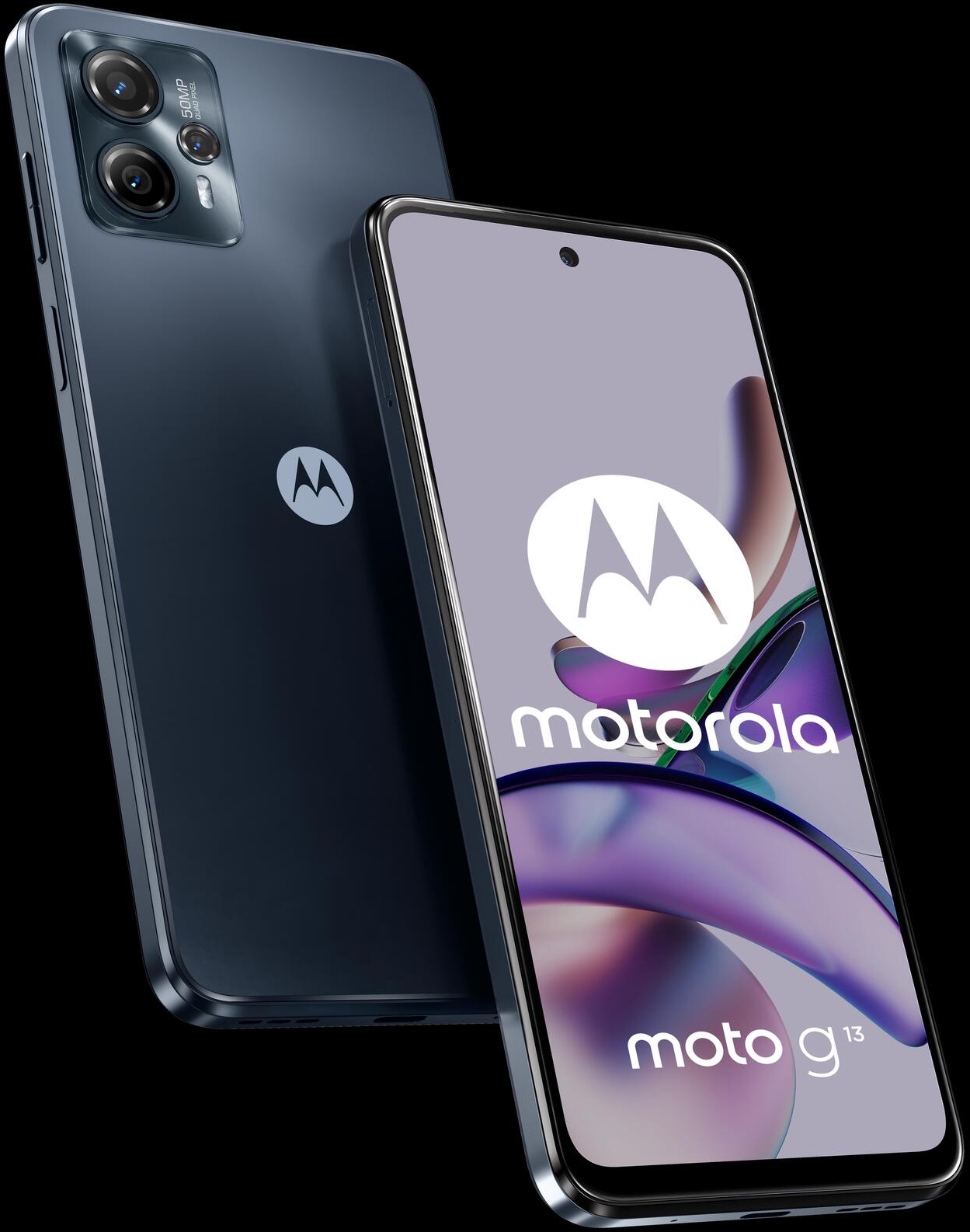 Motorola Moto G 13 16,5 cm (6.5" ) Dual-SIM Android 13 4G USB Typ-C 4 GB 128 GB 5000 mAh Schwarz (PAWV0016SE)