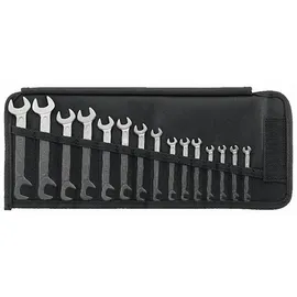 Stahlwille Doppelmaulschlüsselsatz 12/15 15-tlg. SW 3,2-14 mm