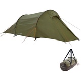 Nordisk Halland 2 PU Tunnelzelt dark olive