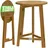 CASARIA Bistrotisch Ø 80 x 110 cm Holz Braun