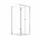 Buylando Emma Komplettdusche 90 x 80 cm links 8 mm Duschwanne