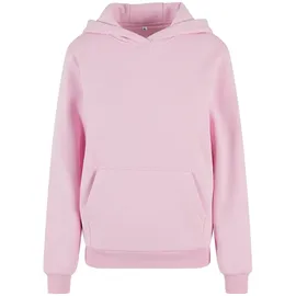 Build Your Brand Fluffy Hoody Hoodie Rosa S