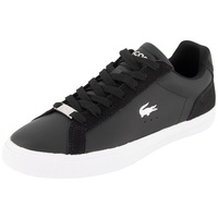 Lacoste Damen 45cfa0047 Vulcanized Sneaker, BLK SLV, 37 EU - 37 EU
