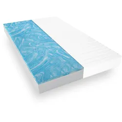 Mister Sandman Innovative Gelschaummatratze mit 7|Zonen Kaltschaum | 80x200 | ergonomischer Körperanpassung und optimale Druckverteilung