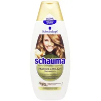 Schauma Mandelmilch Shampoo empfindliches Haar Mandel-Öl Jojoba 400ml