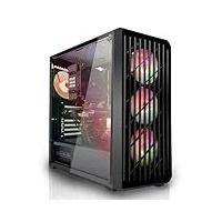 SYSTEMTREFF Gaming PC AMD Ryzen 5 5500 6x4.2GHz | Nvidia GeForce RTX 4060 8GB DX12 | 1TB M.2 NVMe | 32GB DDR4 RAM | WLAN Desktop Computer Rechner für Gamer, Zocker & Streamer