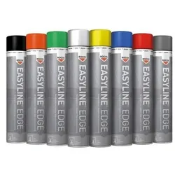 Linienmarkierfarbe Easyline Edge Spezialfarbe fluoreszierend gelb, 750 ml