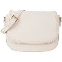Valentino Samba Re Flap Bag Umhängetasche Synthetik Beige/Weiß