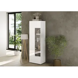 Home Affaire Vitrine RIO 60 x 42 x 187 cm Weiß