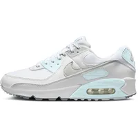 Nike Air Max 90 Damen white/light silver/glacier blue 38