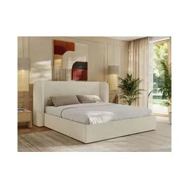 Möbel Kraft Polsterbett 180 x 200 cm Creme