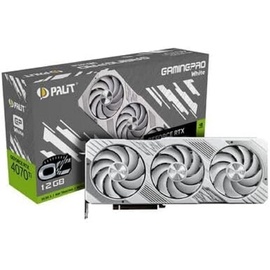 Palit GeForce RTX 4070 Ti GamingPro White OC 12GB GDDR6X (NED407TV19K9-1043W)