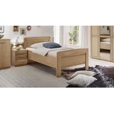 Seniorenbett Hazleton 90x220 cm Eiche klassischer Stil, höhenverstellbar