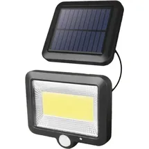 Forever Light Sunari FLS-06 Solarleuchte LED 8W, 600 Lumen, 6000K 1800mAh Akku PIR-Bewegungssensor, IP65 wasserdicht Außenbeleuchtung fur Garten